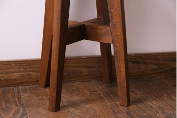 レトロ家具　昭和レトロ　柔らかな佇まいが魅力のスツール(椅子、チェア)