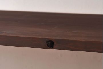 ラフジュ工房オリジナル 空間になじむ細身のアイアンラック【中】(陳列棚、飾り棚)