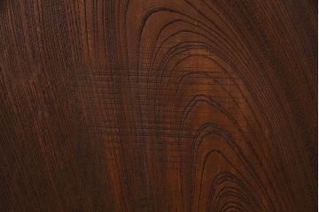 和製アンティーク　総ケヤキ材　ダイナミックな杢目が美しい板戸(窓、引き戸、建具)2枚セット