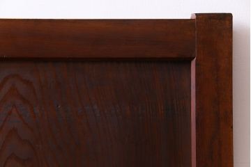 和製アンティーク　明治大正期　なめらかな木肌が美しい板戸(窓、引き戸、建具)2枚セット