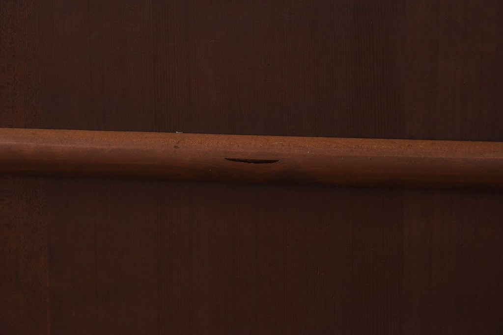 昭和初期　ヒノキ材製　きれいな木肌が品のある板戸4枚セット(引き戸、舞良戸)