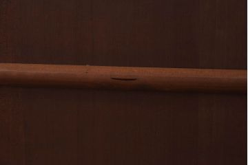 昭和初期　ヒノキ材製　きれいな木肌が品のある板戸4枚セット(引き戸、舞良戸)