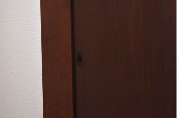 昭和初期　ヒノキ材製　きれいな木肌が品のある板戸4枚セット(引き戸、舞良戸)