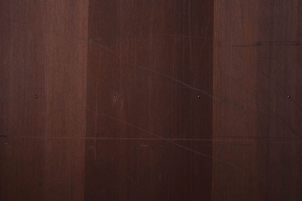 昭和初期　ヒノキ材製　きれいな木肌が品のある板戸4枚セット(引き戸、舞良戸)