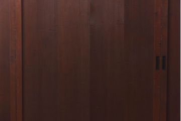 昭和初期　ヒノキ材製　きれいな木肌が品のある板戸4枚セット(引き戸、舞良戸)