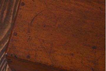 アンティーク雑貨　内面ブリキ張り　レトロな雰囲気づくりにおすすめの木箱(収納箱)