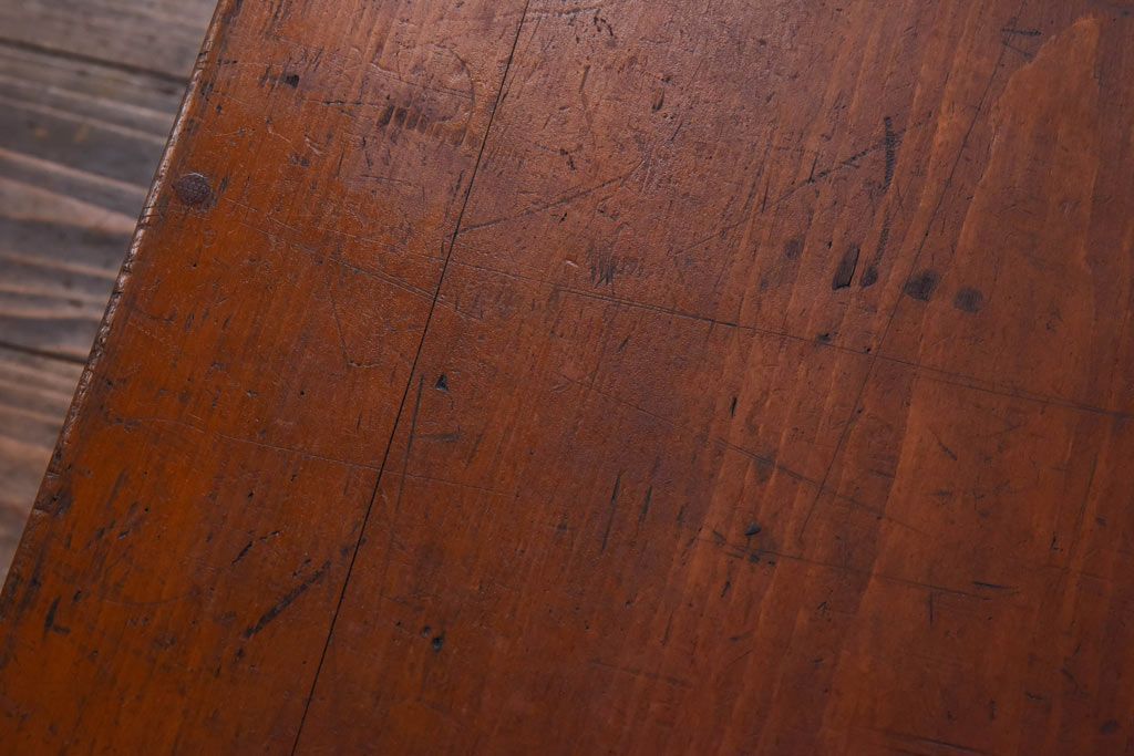 アンティーク雑貨　内面ブリキ張り　レトロな雰囲気づくりにおすすめの木箱(収納箱)