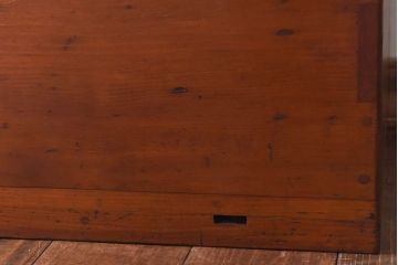 アンティーク雑貨　内面ブリキ張り　レトロな雰囲気づくりにおすすめの木箱(収納箱)