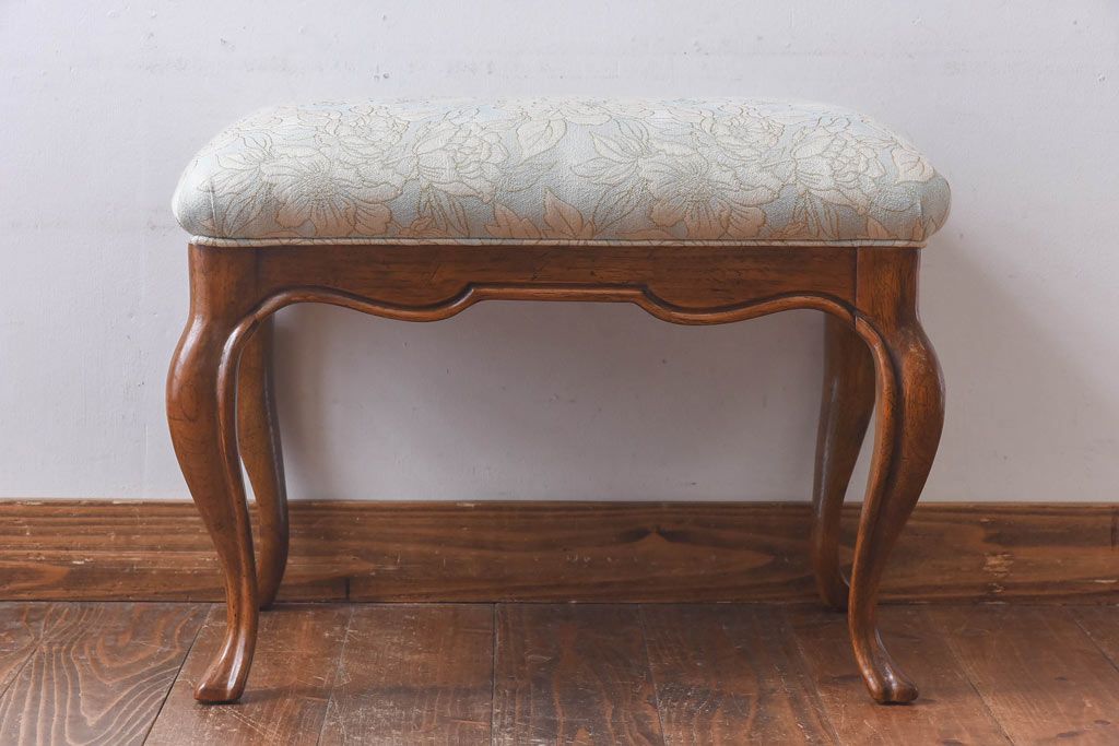 中古　DREXEL HERITAGE(ドレクセルヘリテイジ)　Grand Villa(グランドヴィラ)　ベンチ(スツール、チェア、椅子)(定価約11万6千円)(1)