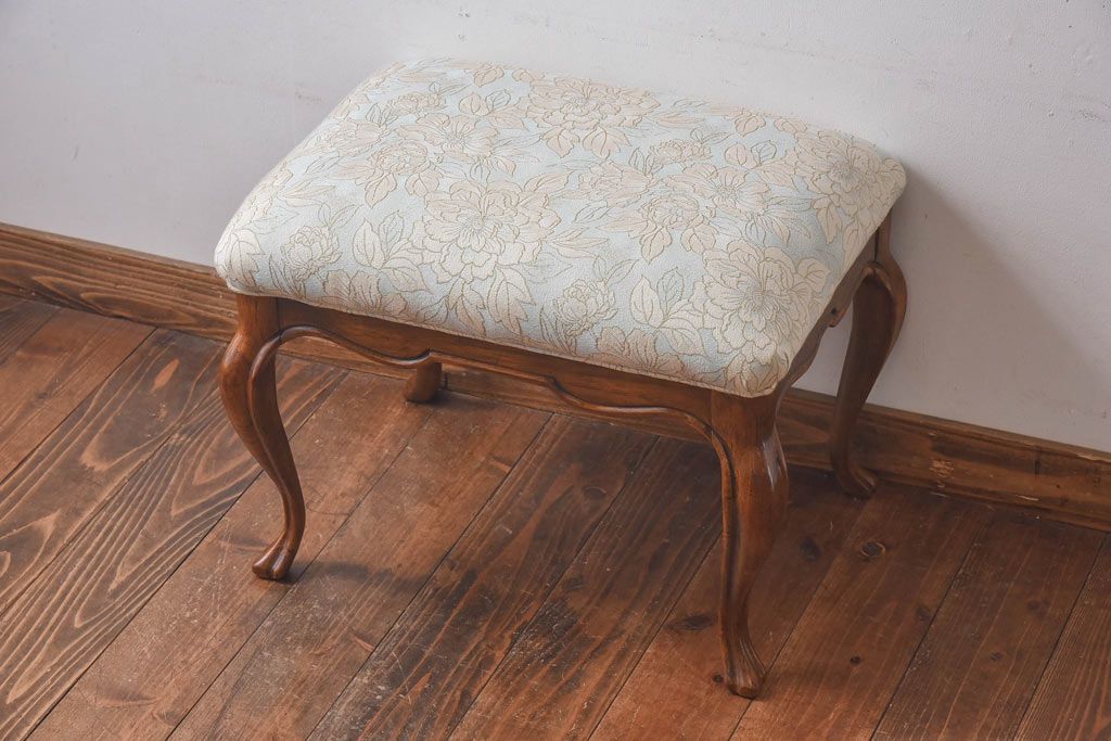 中古　DREXEL HERITAGE(ドレクセルヘリテイジ)　Grand Villa(グランドヴィラ)　ベンチ(スツール、チェア、椅子)(定価約11万6千円)(1)