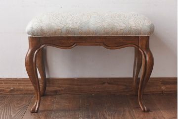 中古　DREXEL HERITAGE(ドレクセルヘリテイジ)　Grand Villa(グランドヴィラ)　ベンチ(スツール、チェア、椅子)(定価約11万6千円)(1)