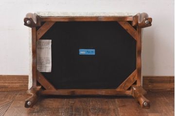 中古　DREXEL HERITAGE(ドレクセルヘリテイジ)　Grand Villa(グランドヴィラ)　ベンチ(スツール、チェア、椅子)(定価約11万6千円)(1)