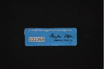 中古　DREXEL HERITAGE(ドレクセルヘリテイジ)　Grand Villa(グランドヴィラ)　ベンチ(スツール、チェア、椅子)(定価約11万6千円)(1)