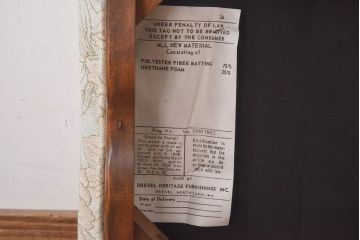 中古　DREXEL HERITAGE(ドレクセルヘリテイジ)　Grand Villa(グランドヴィラ)　ベンチ(スツール、チェア、椅子)(定価約11万6千円)(1)