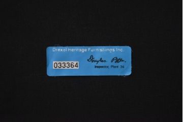 中古　DREXEL HERITAGE(ドレクセルヘリテイジ)　Grand Villa(グランドヴィラ)　ベンチ(スツール、チェア、椅子)(定価約11万6千円)(2)