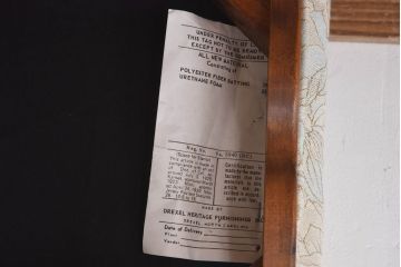 中古　DREXEL HERITAGE(ドレクセルヘリテイジ)　Grand Villa(グランドヴィラ)　ベンチ(スツール、チェア、椅子)(定価約11万6千円)