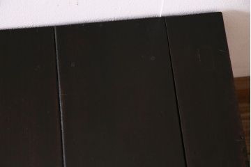 アンティーク雑貨　大正昭和初期　ケヤキ材　重厚な佇まいが魅力のローボード(リビングボード)