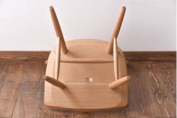 中古　CONDE HOUSE(カンディハウス)　リキウィンザーサイドチェア(ダイニングチェア、アームレスチェア、椅子)(定価約7万7千円)(1)
