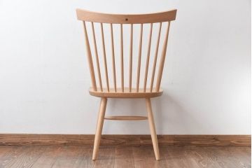中古　CONDE HOUSE(カンディハウス)　リキウィンザーサイドチェア(ダイニングチェア、アームレスチェア、椅子)(定価約7万7千円)(2)