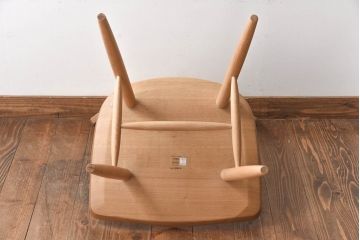 中古　CONDE HOUSE(カンディハウス)　リキウィンザーサイドチェア(ダイニングチェア、アームレスチェア、椅子)(定価約7万7千円)(2)