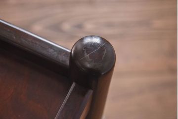 中古　松本民芸家具　シックな雰囲気漂うB型ワゴン(サイドワゴン)