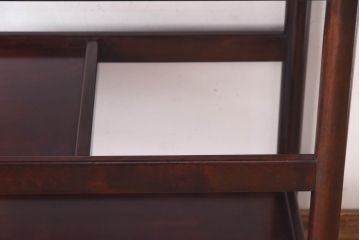 中古　松本民芸家具　シックな雰囲気漂うB型ワゴン(サイドワゴン)