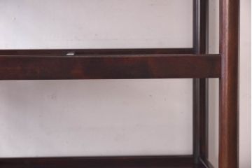 中古　松本民芸家具　シックな雰囲気漂うB型ワゴン(サイドワゴン)