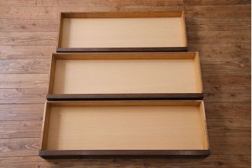 アンティーク家具　イギリスアンティーク　ステンドグラス　品格ある佇まいが魅力の大型ブックケース付きビューロー(簿記机、チェスト)