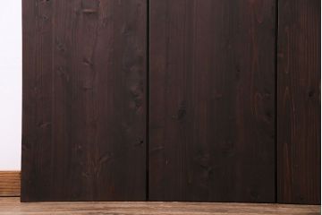 ラフジュ工房オリジナル 細身のペイントアイアンラック【大】(陳列棚、飾り棚)(1)