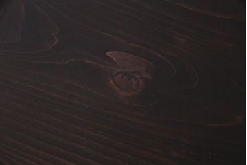 オリジナル　濃い色合いが落ち着いた雰囲気の鉄脚テーブル(ダイニングテーブル)(1)