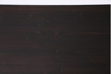 オリジナル　濃い色合いが落ち着いた雰囲気の鉄脚テーブル(ダイニングテーブル、作業台、4人掛け、6人掛け、食卓)(R-029870)(2)