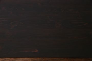 オリジナル　濃い色合いが落ち着いた雰囲気の鉄脚テーブル(ダイニングテーブル、作業台、4人掛け、6人掛け、食卓)(R-029870)(2)