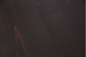 オリジナル　濃い色合いが落ち着いた雰囲気の鉄脚テーブル(ダイニングテーブル、作業台、4人掛け、6人掛け、食卓)(R-029870)(2)