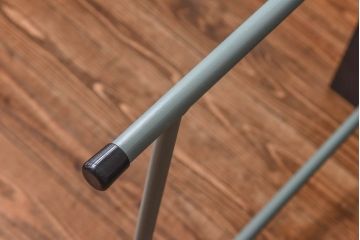 ラフジュ工房オリジナル　すっきりとした鉄脚が魅力的なペイントテーブル(ダイニングテーブル、作業台、6人掛け、4人掛け)(R-029877)(3)