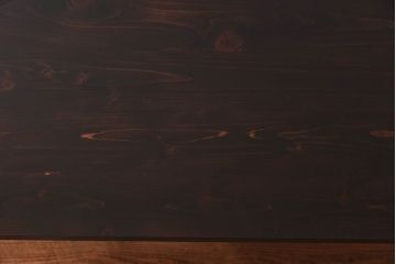 ラフジュ工房オリジナル　すっきりとした鉄脚が魅力的なペイントテーブル(ダイニングテーブル、作業台)