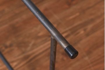 ラフジュ工房オリジナル　細身の脚が格好良い鉄脚テーブル(ダイニングテーブル、作業台)(1)