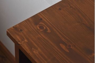 ラフジュ工房オリジナル　古い建具を活かしたガラス戸棚(食器棚、収納棚、陳列棚、キッチンボード)(1)