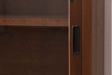 ラフジュ工房オリジナル　古い建具を活かしたガラス戸棚(食器棚、収納棚、陳列棚、キッチンボード)(1)