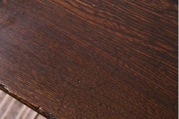レトロ家具　昭和レトロ　栓材　和を感じる木目の角ちゃぶ台(座卓、ローテーブル)