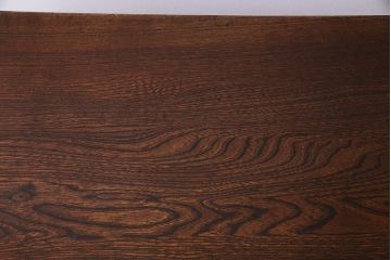 レトロ家具　昭和レトロ　栓材　和を感じる木目の角ちゃぶ台(座卓、ローテーブル)