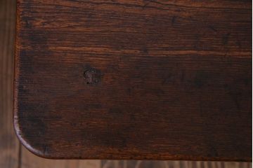 レトロ家具　昭和レトロ　栓材　花のようなカットが愛らしいオリジナルガラス入り戸棚(収納棚、ローボード)(1)