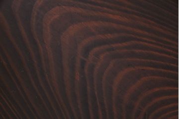 レトロ家具　昭和レトロ　ヒノキ材一枚板　小振りで取り入れやすい文机(3)