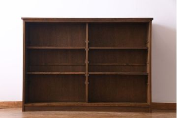 ラフジュ工房オリジナル　古い建具を活かしたガラス戸棚(食器棚、収納棚、陳列棚、キッチンボード)(3)