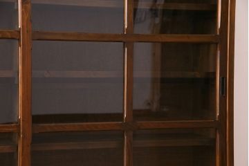 ラフジュ工房オリジナル　古い建具を活かしたガラス戸棚(食器棚、収納棚、陳列棚、キッチンボード)(3)