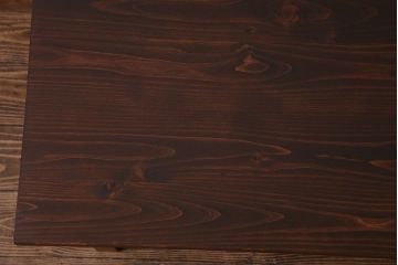 昭和初期　天板ヒノキ材製　木の温かみが漂うリメイクセンターテーブル(ローテーブル、リビングテーブル)(2)