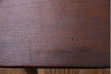 アンティーク家具　デンマーク　チーク材　シンプルで格好良いダイニングチェア(スティックバックチェア、椅子、イス)