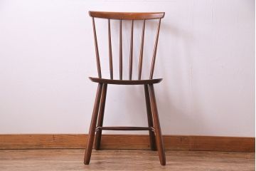 ヴィンテージ家具　北欧ビンテージ　デンマーク　FARSTRUP　スティックバックチェア(スピンドルチェア、ダイニングチェア、イス)(1)