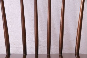ヴィンテージ家具　北欧ビンテージ　デンマーク　FARSTRUP　スティックバックチェア(スピンドルチェア、ダイニングチェア、イス)(2)
