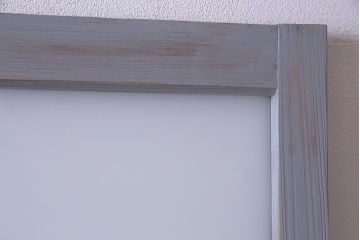 色ガラスの爽やかなカラーが魅力のペイントガラス戸1枚(引き戸、建具)