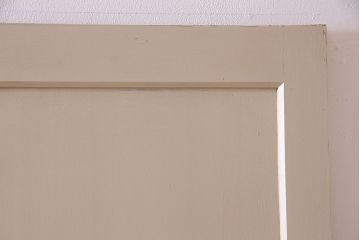 ペイント家具　レトロなペイントカラーが魅力の板戸(引き戸、建具)4枚セット